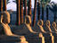 Avenue of the Sphinxes at Luxor Temple.