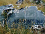 Wreckage of an Argentinian Mirage from the Falklands War.