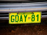 South Australian numberplate.