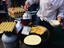 Woman cooking pancakes, Kunmíng