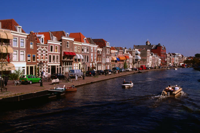 With a high population of students the area is considered the intellectual part of the country. The university was a present from William the Silent for withstanding a long Spanish siege in 1574 - Leiden, The Randstad