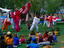 Stilt dancers, Santa Fe