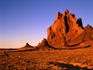 Ship Rock formation.