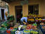 Fresh fruit and vegetables from the Corfu old town produce market