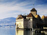 Chateau de Chillon on Lake Geneva (Lac Leman).