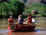 People in boat on Colorado River.