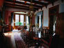 Dining room in Calhoun Mansion (1876), Charleston.