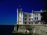 Miramare Castle built in the 19th century for Archduke Maximilian.