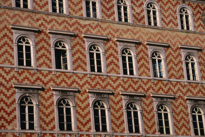 Detail of Palazzo Gopevich, Canale Grande.