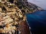 Houses and Church of Santa Maria Assunta above Spaggia Grande beach.