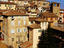 Old houses and rooftops.