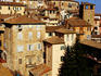 Old houses and rooftops.