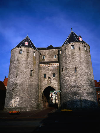 Old city gates of Bergen Op Zoom.