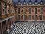 Courtyard of Palace of Versailles.
