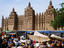 Grande Mosquee (Great Mosque) with Monday market in foreground.