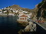 Seaside pedestrian path from Hydra's harbour to Kamini.