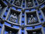 Detail of interior of the sculpted corbelled dome of the 17th Century Renaissance Boyim Chapel.