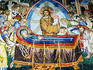 Mosaic of Nativity scene at Cathedral of Assumption.