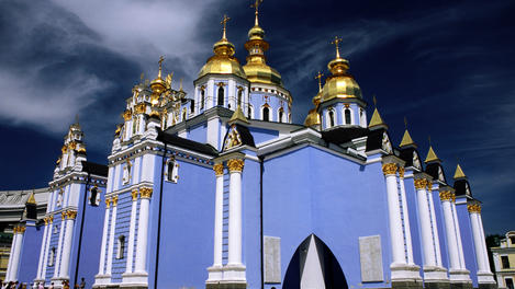 St Mykhaylivska Zolotoverskhyi Monastery, Ukraine