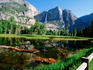 Upper Yosemite Falls in distance.