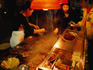 Street food stall.