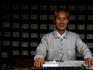 Portrait of traditional Chinese medicine pharmacist.