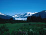 The famous drive through Mendenhall Glacier - Juneau, Alaska