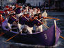 'Caorline' regatta during Historical Regatta pageant on Grand Canal.