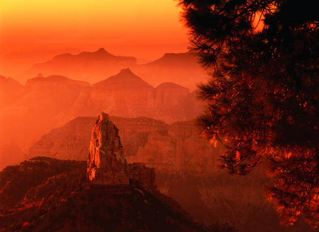 Mt Hayden, Point Imperial, North Rim.
