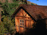 Historic cabin, Bass Trail, North Rim.