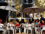 Alfresco diners in the Bellavista district.