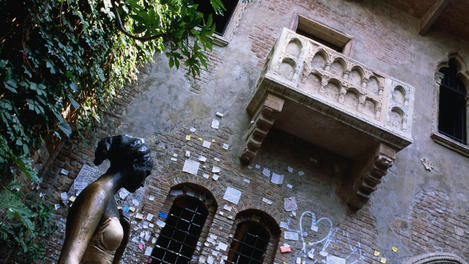 The house of Romeo and Juliet, Verona