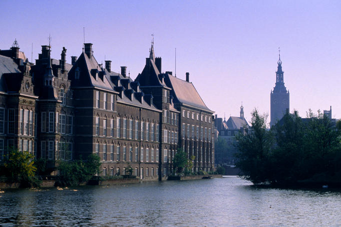 Exterior of The Binnenhof.