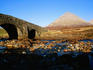Glamaig from Sligachan Bridge.