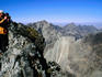 Black Cuillins Range from summit of Sgurr Alisdair.