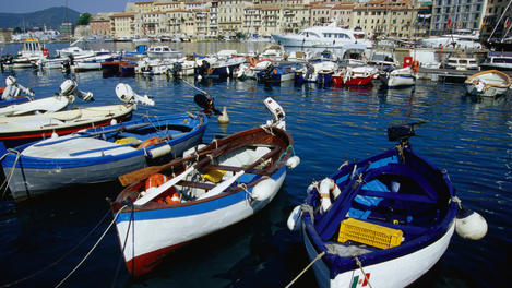 Port of town, Tuscany