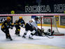 Ice hockey match of premier league teams Sparta versus Litvinov at T-Mobile Arena, stadium of Sparta Praha Ice Hockey Club.