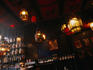 Various lights at Kasbah restaurant, St Gery.