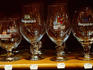 Beer glasses at Biertempel.