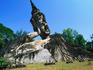Reclining Buddha statue at Xieng Khuan Buddha Park.