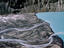 Glacial lake and streams at base of Gangapurna Glacier.