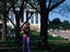 Jogger Lincoln Memorial, Washington, DC