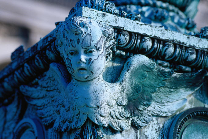 Architectural detail at the Library of Congress (National Gallery).