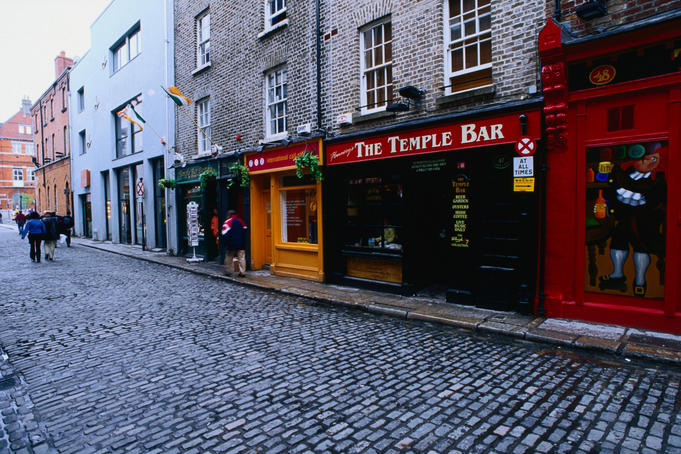 Temple Bar is Dublin's Cultural Quarter, it was first developed in the 19th century with narrow cobbled streets running close to the banks of the river Liffey