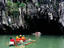 Outriggers, Underground River, Philippines