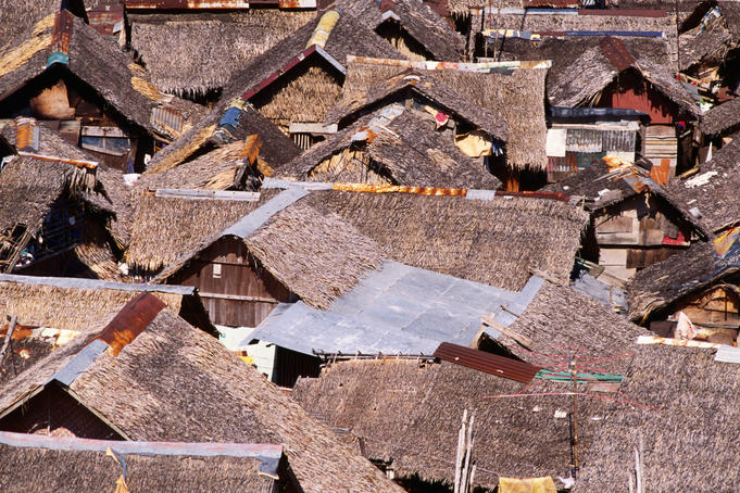 Fishing village under Mactan Bridge.