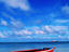 boat at anchor, Seychelles