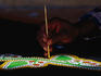 Aboriginal painter, Inverway Station.