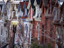 House facades on St Louis Square.