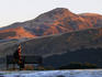 Hollyrood Park and Arthur's Seat from Calton Hill.